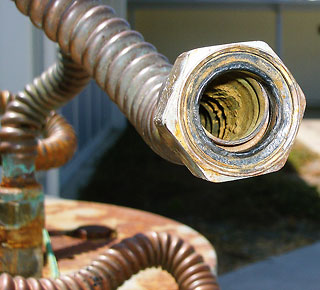 Corrosive Effect of Chloramine on Water Heater Pipes